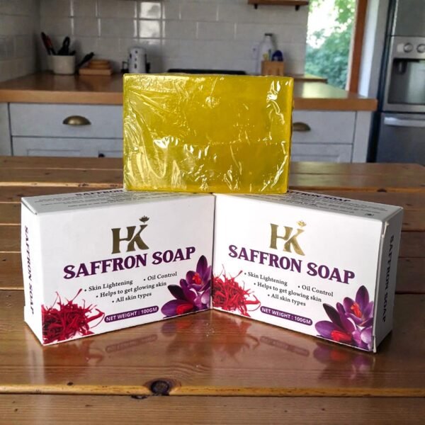 Saffron soap