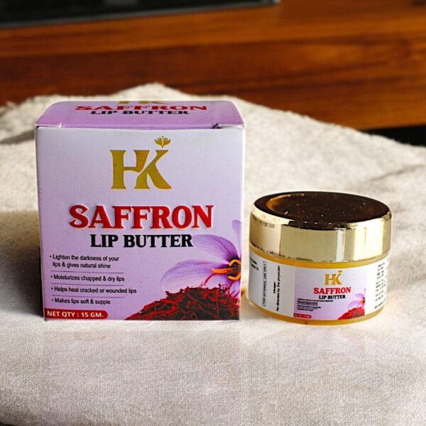 Saffron Lip Butter