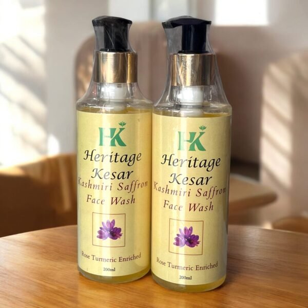 Kashmiri saffron face wash