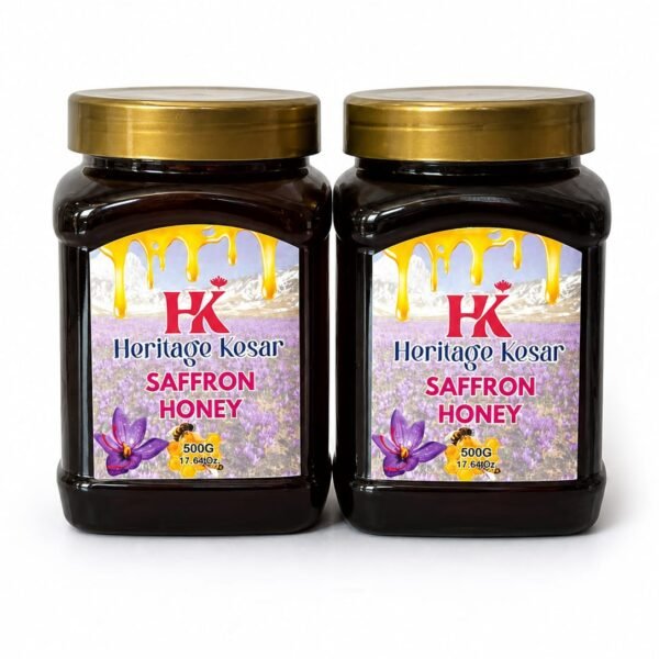 Saffron honey 500g